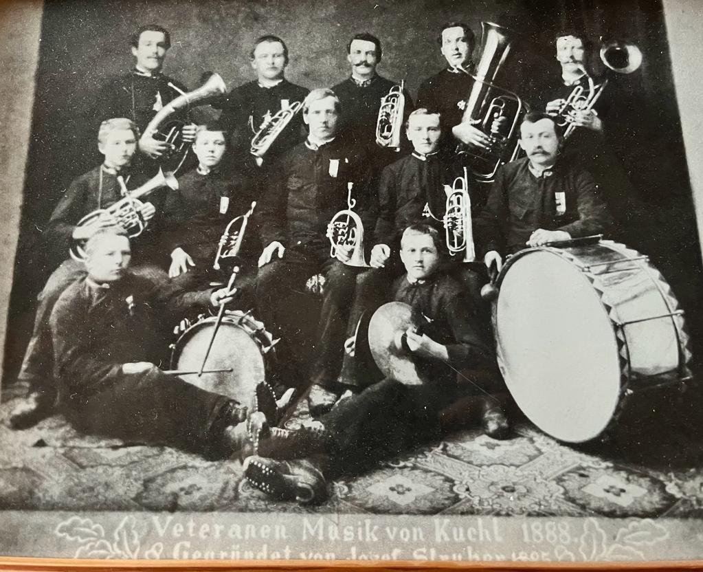 Veteranenmusik Kuchl 1888